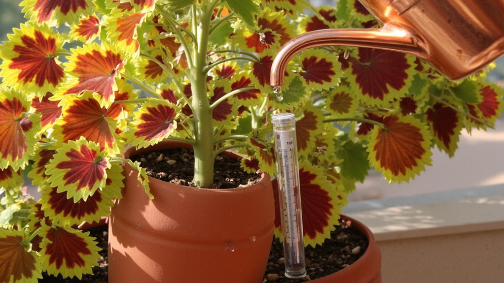 consistent moisture avoid waterlogging