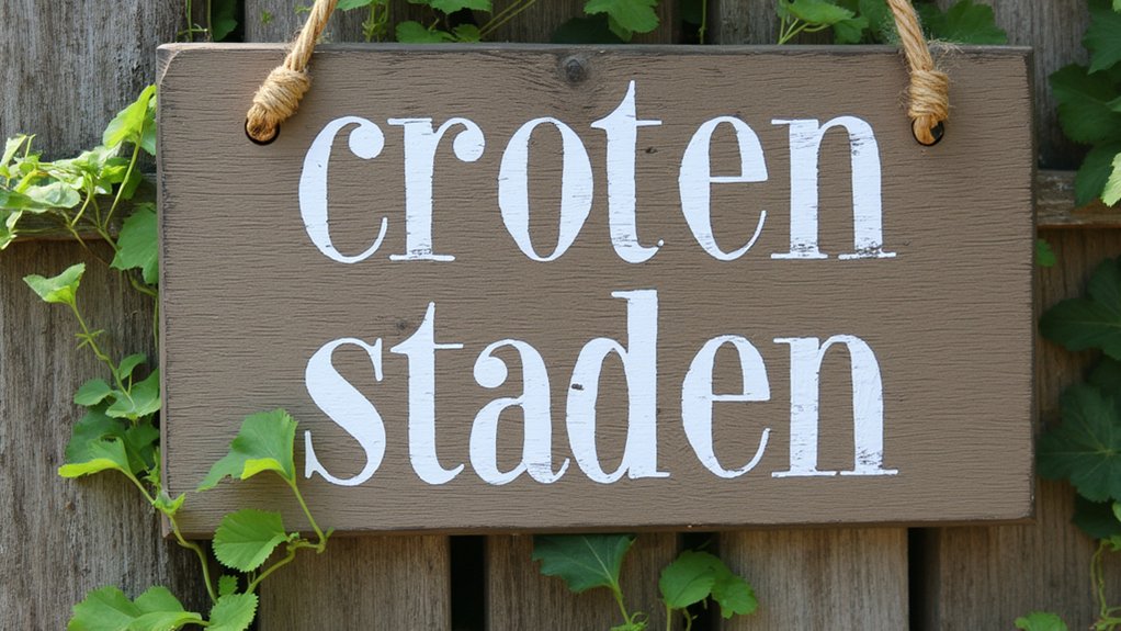 craft rustic wooden signs