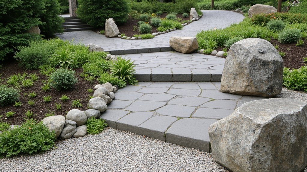 crafting stone pathways effectively