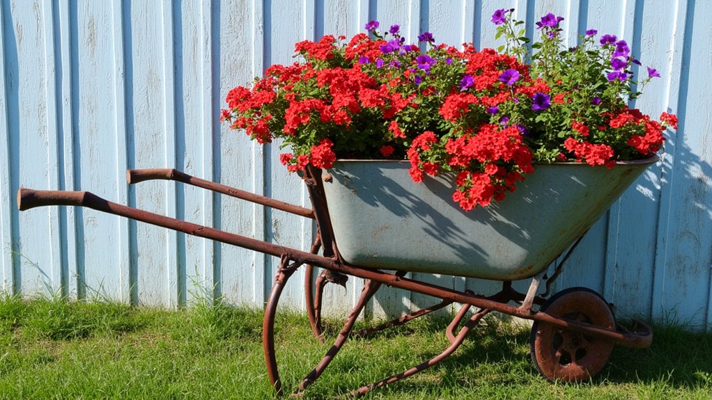 creative outdoor container gardening