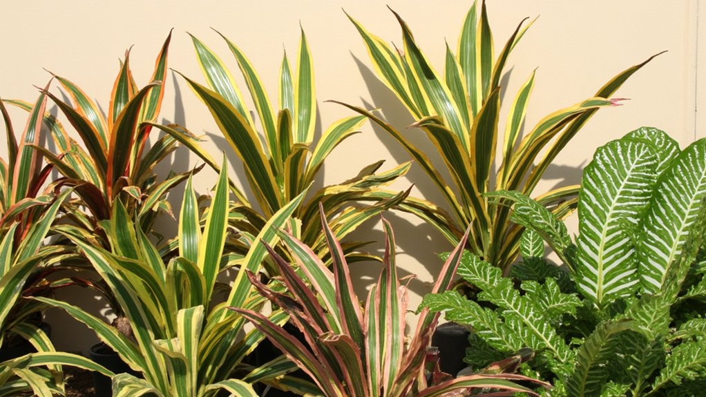 diverse dracaena plant varieties