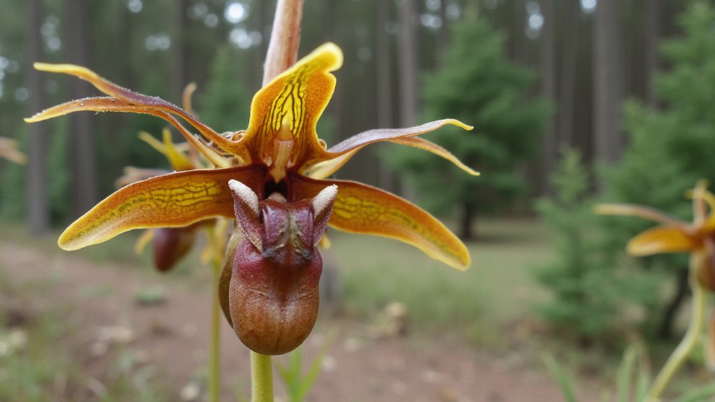 duck orchid s clever mimicry