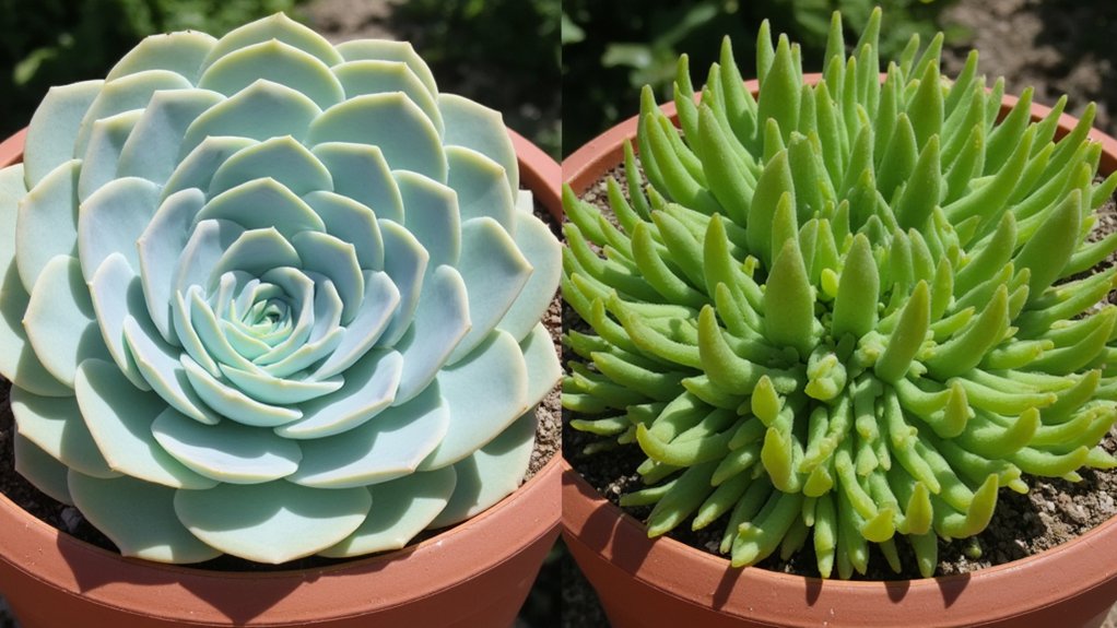 echeveria and sempervivum origins