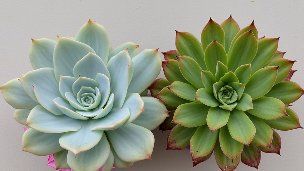 echeveria versus sempervivum differences