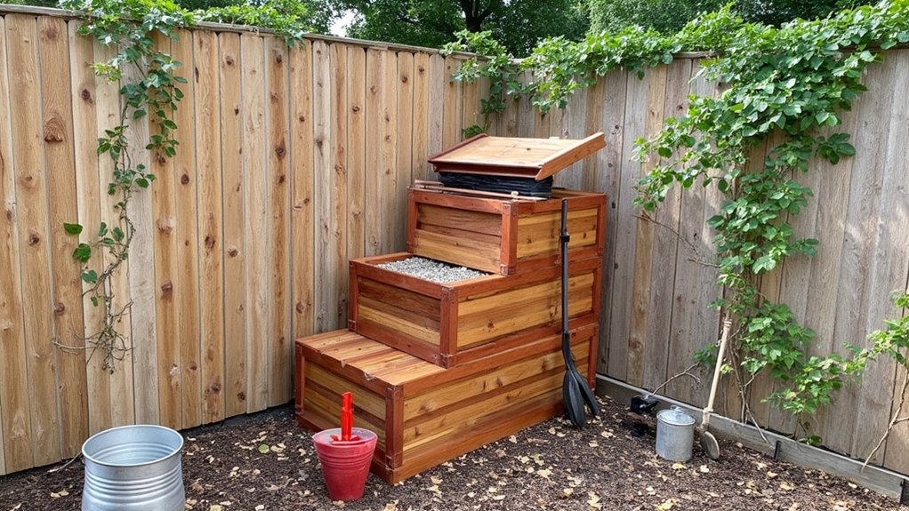 efficient composting system setup