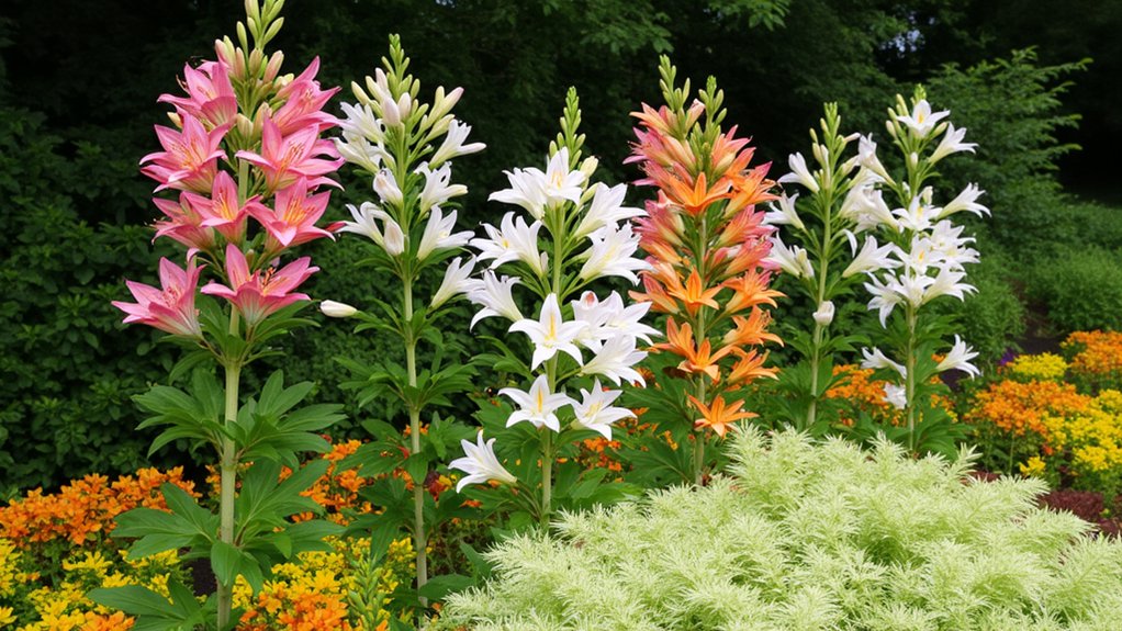 elegant lily garden design