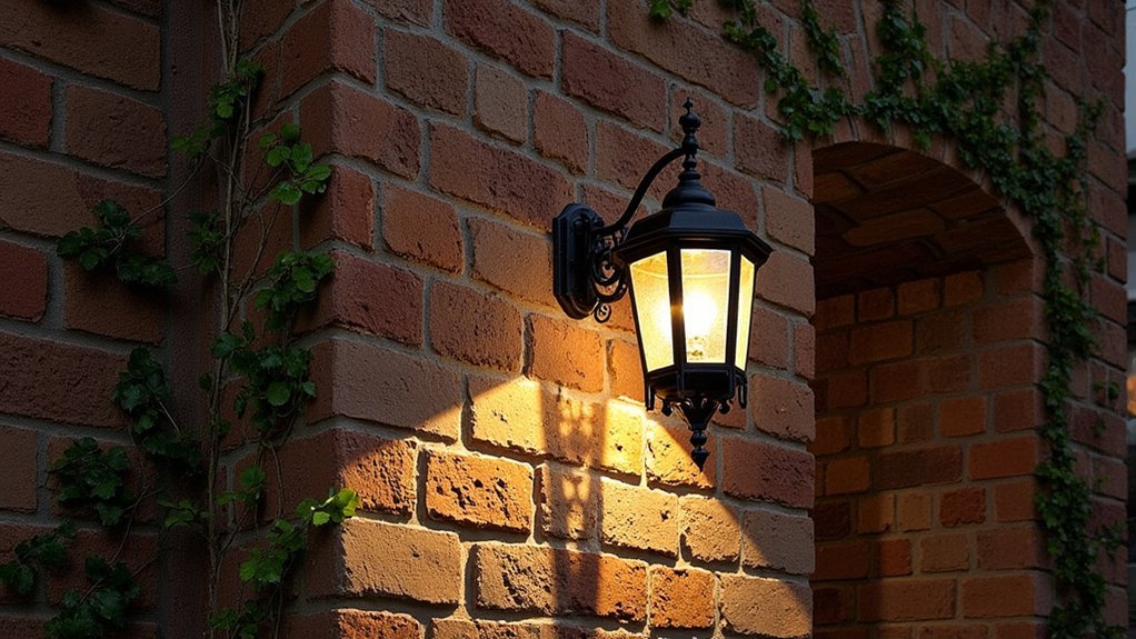 elegant outdoor wall lighting