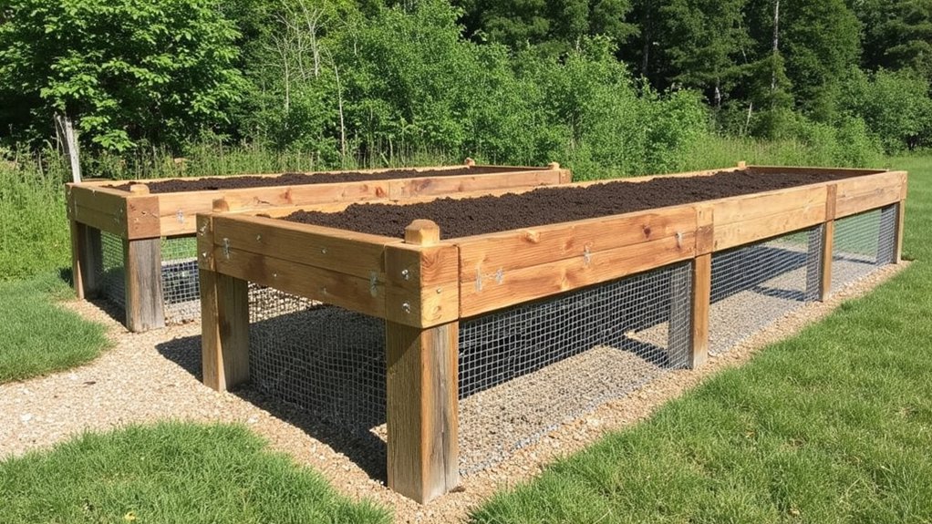 elevate beds to deter rodents