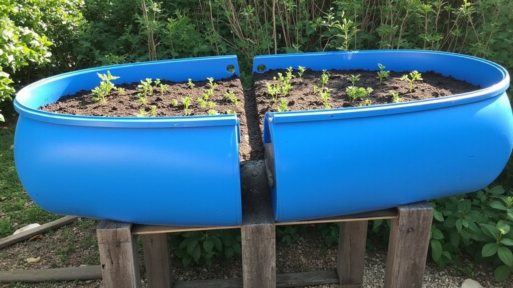 elevated planter for gardening