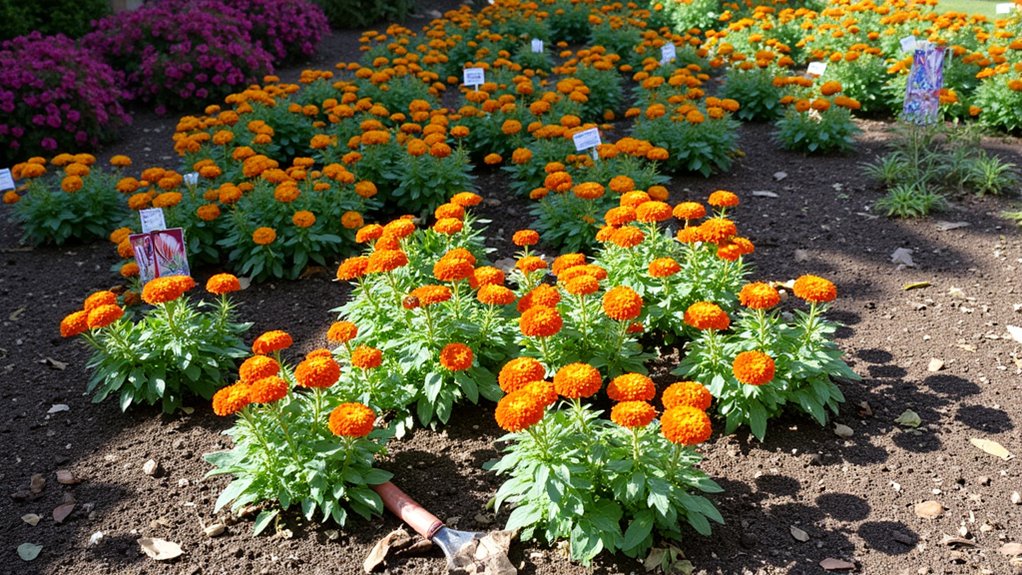 fall marigold planting tips