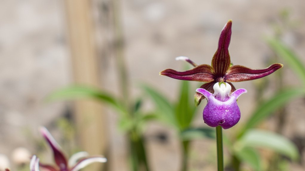 flying duck orchid mimicry