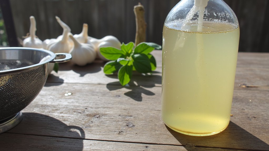 garlic bug spray recipe