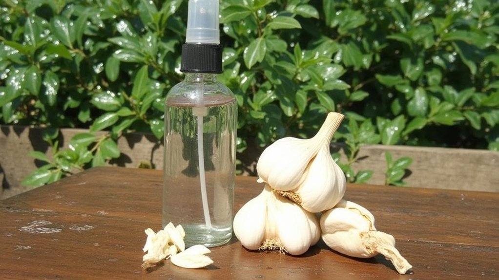 garlic pest deterrent spray