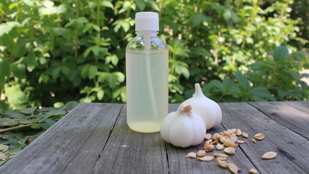garlic spray pest deterrent