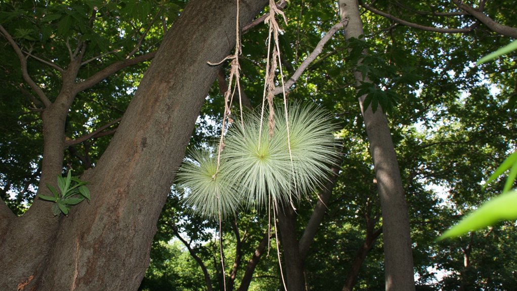 gravity defying tropical plants