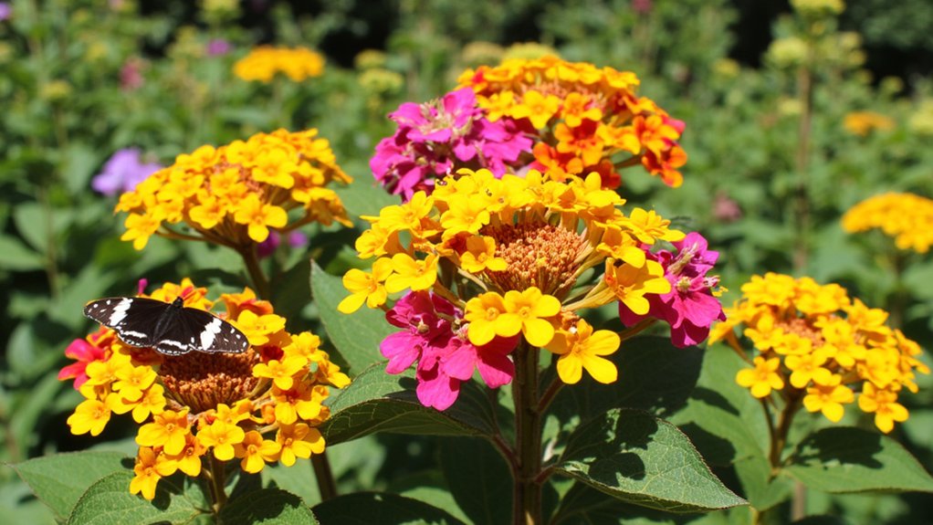 heat loving perennial flower clusters
