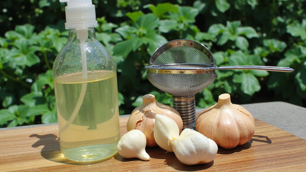 homemade garlic spray recipe