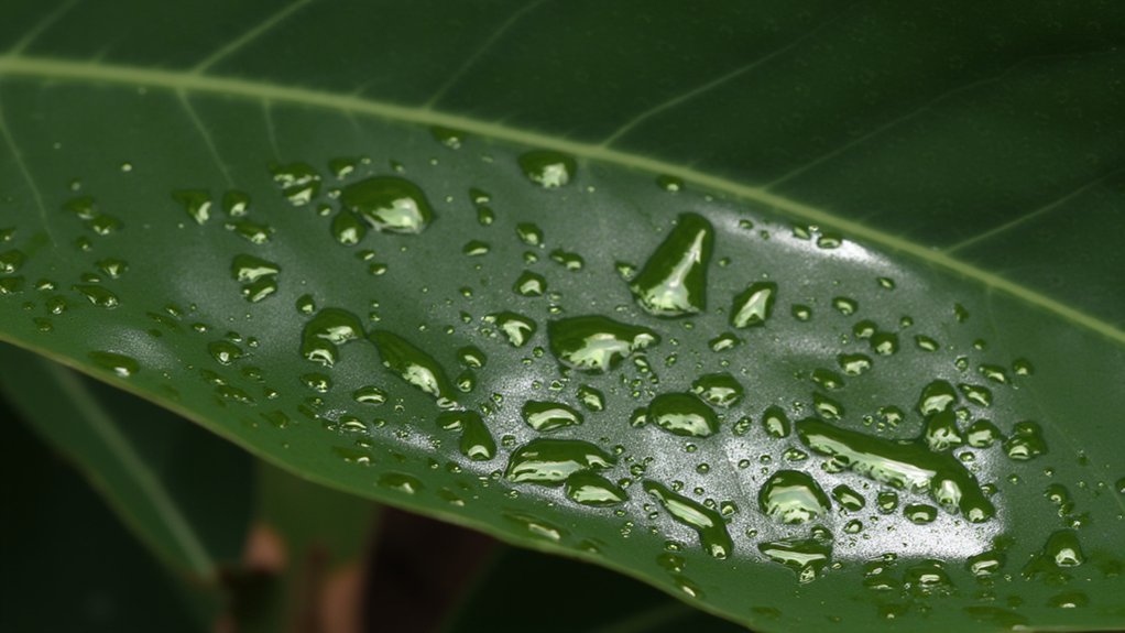 honeydew indicates pest infestation