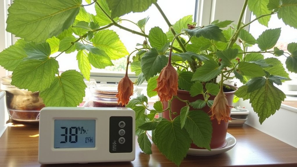 humidity levels affect blooming
