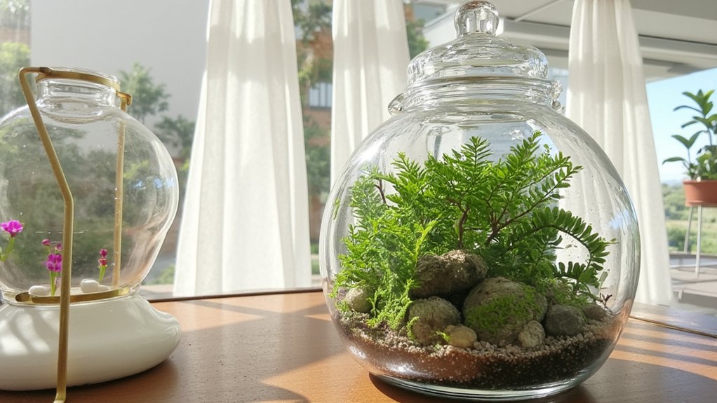 ideal terrarium lighting location