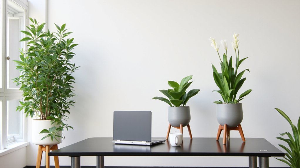 indoor plants boost productivity
