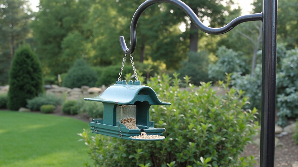 install bird feeders properly