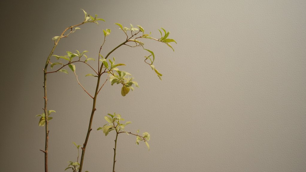 insufficient sunlight stunts growth