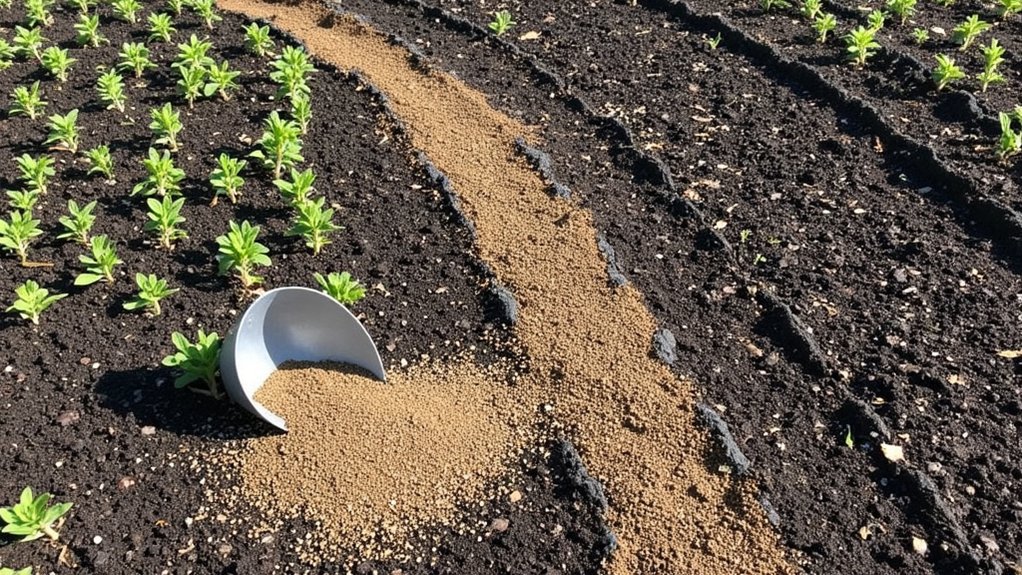 kelp meal boosts garden growth