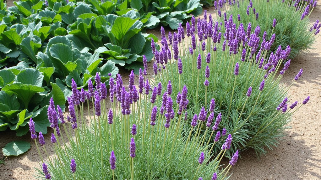 lavender repels garden pests