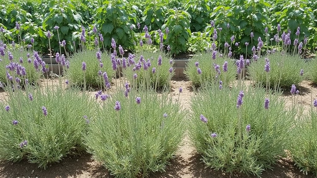 lavender repels garden pests