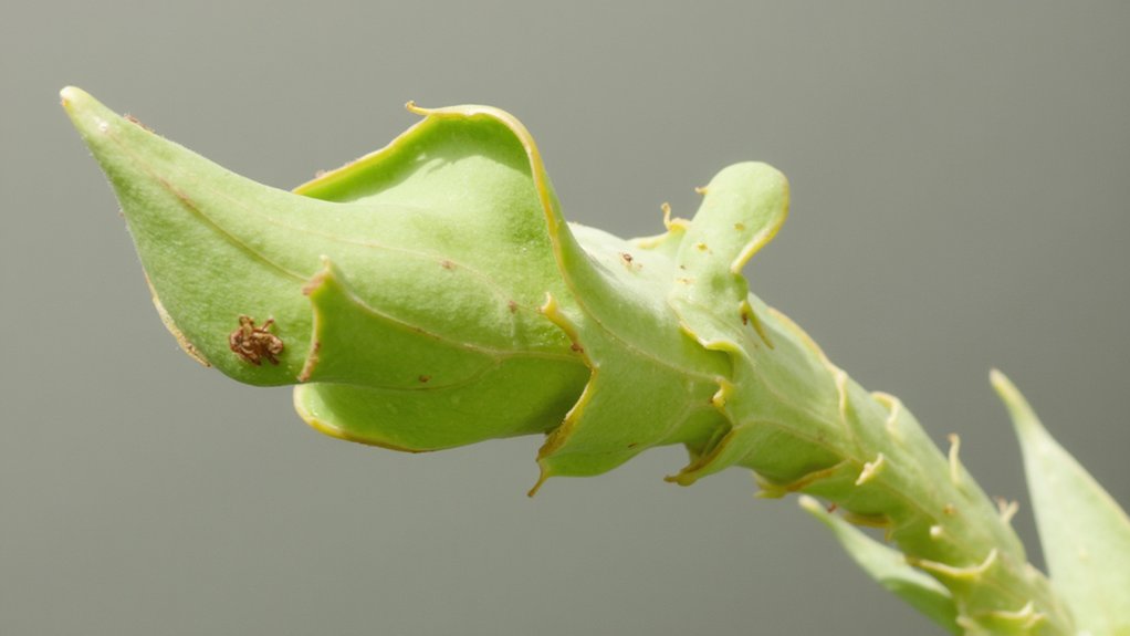 leaf curling diagnosis tips