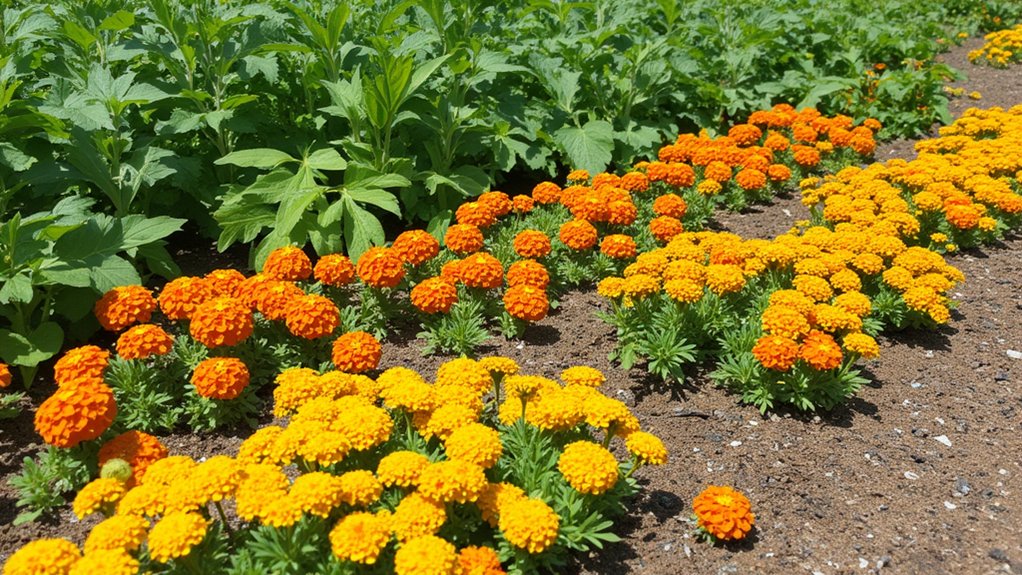 marigold pest deterrent strategy