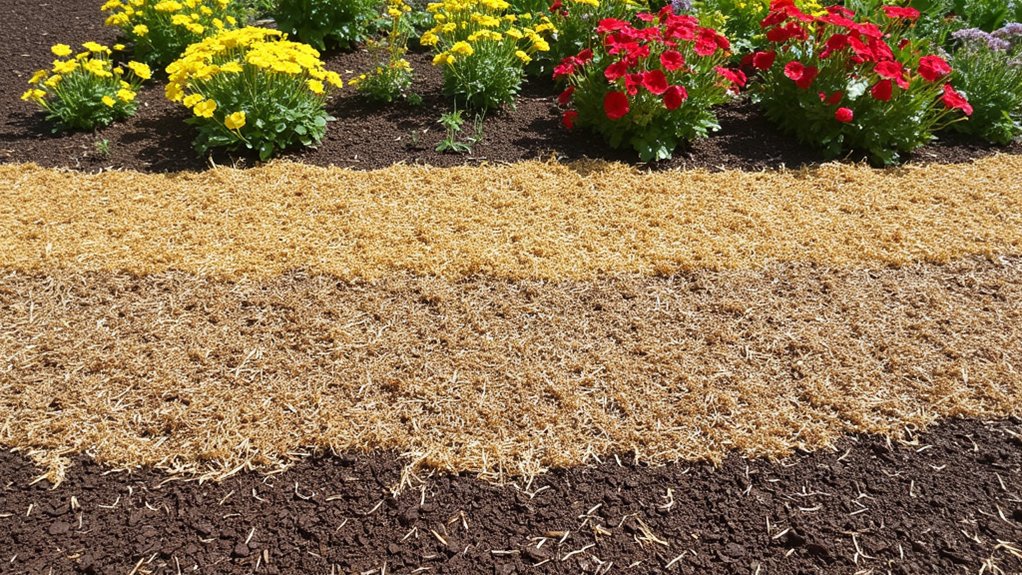 moisture retaining mulching techniques
