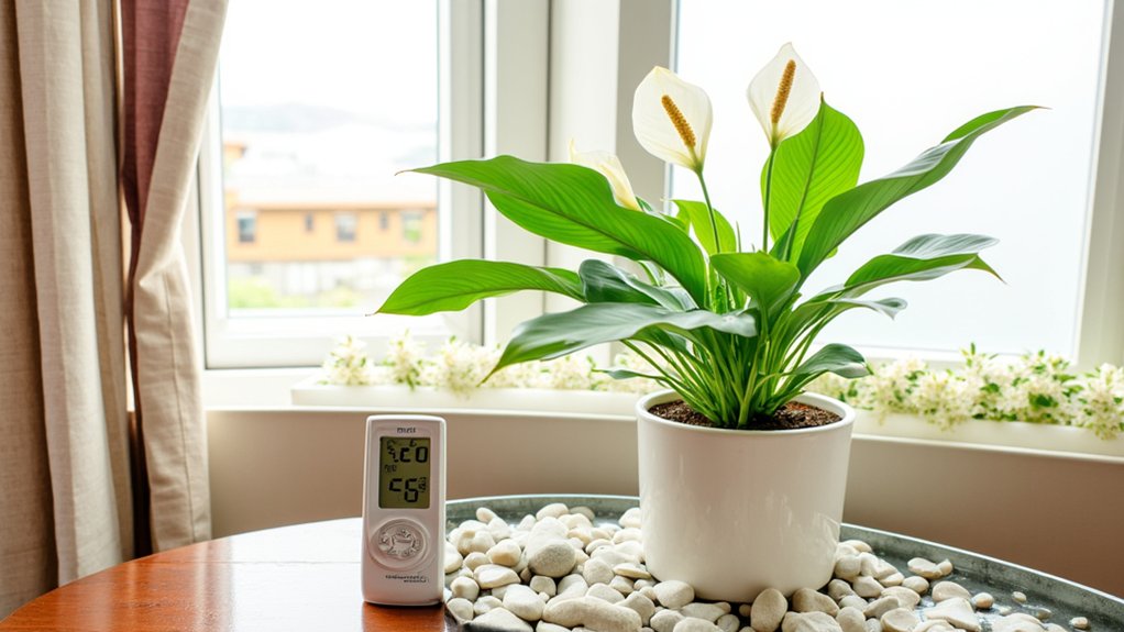 monitor humidity for plants