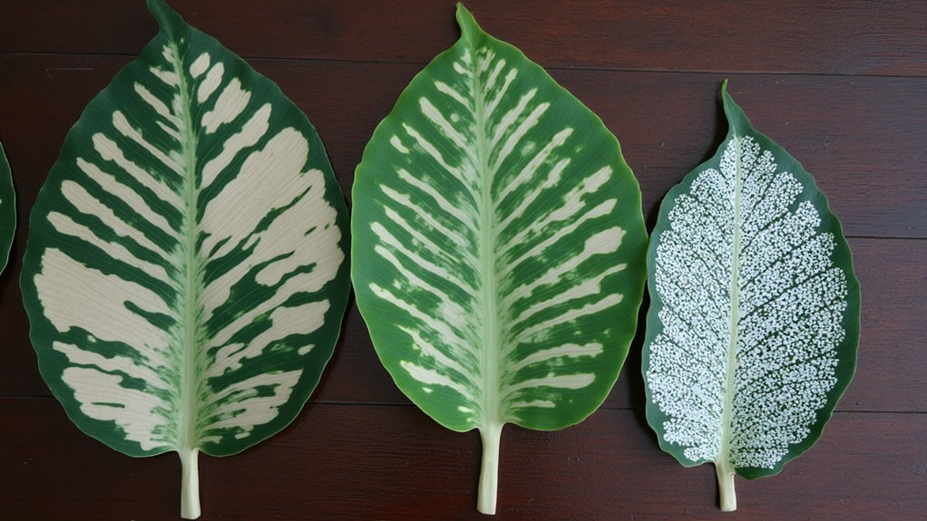 natural plant variegation types