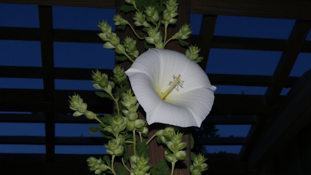 night blooming plant evolution