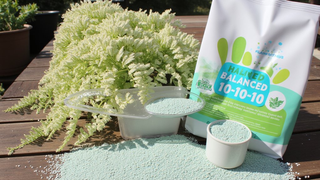 nutrient rich fertilizer application