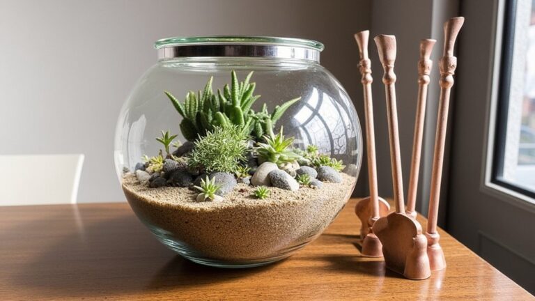 open terrarium plant care