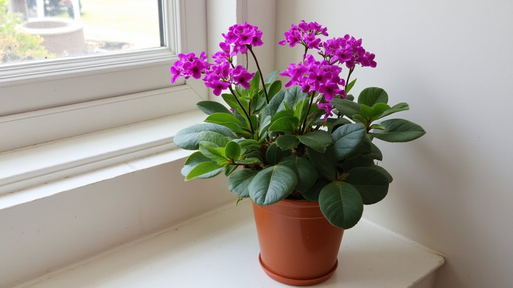 optimal light for violets