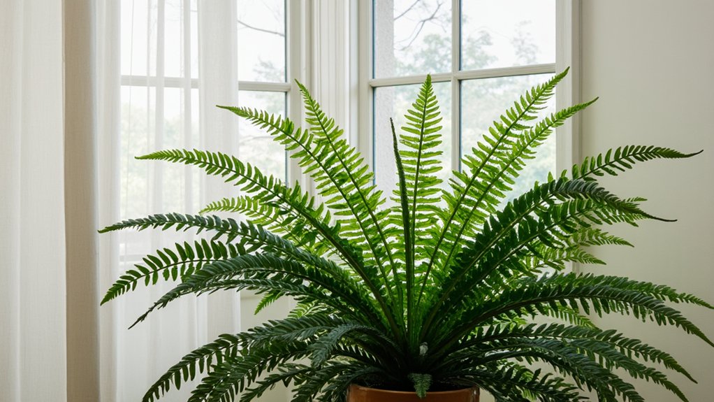 optimal lighting for ferns