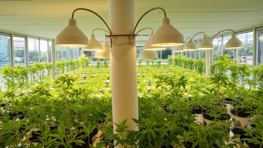 optimizing indoor garden lighting