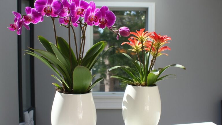 orchid maintenance versus bromeliad