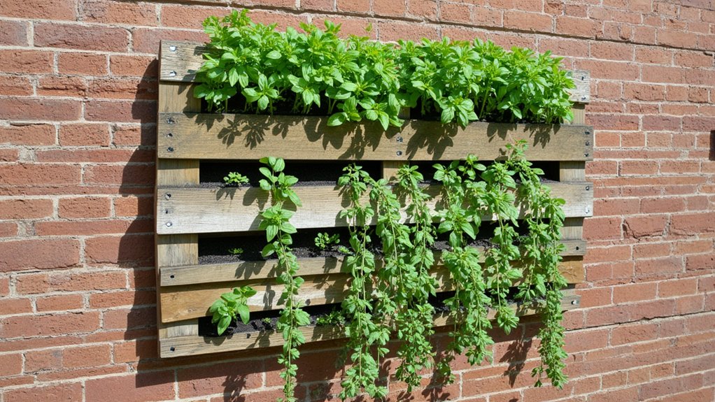 pallet herb garden project