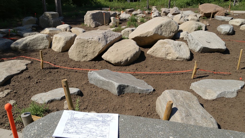 plan rock placement carefully