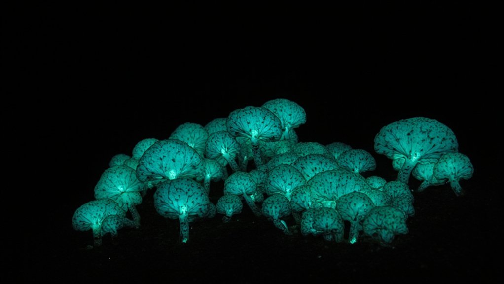 plant bioluminescence chemical reaction