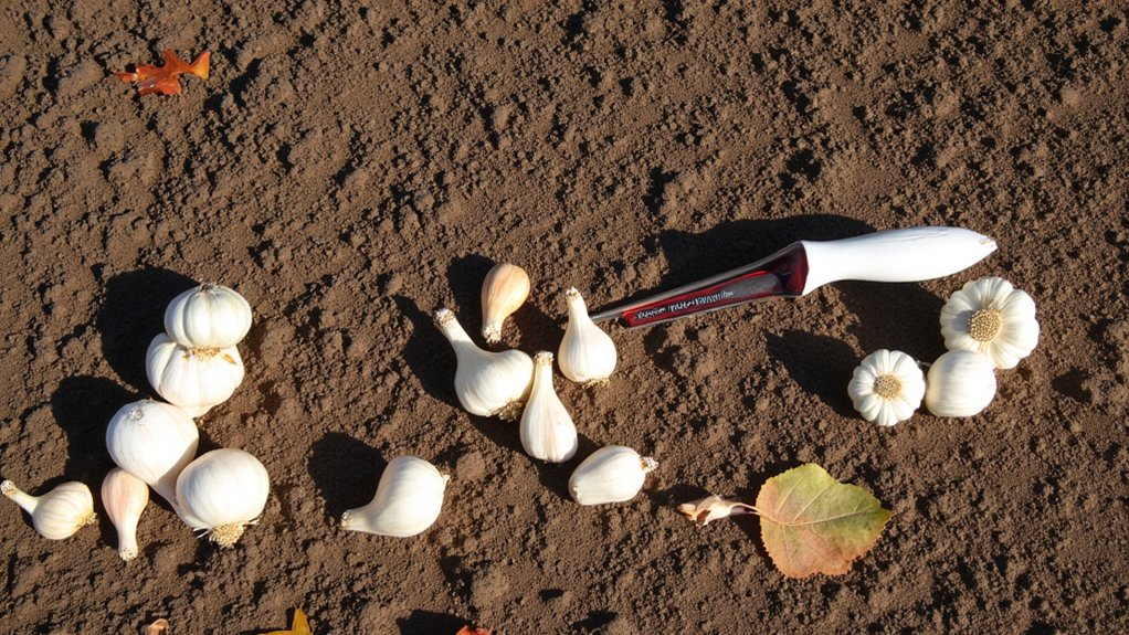 plant garlic for rodent deterrence