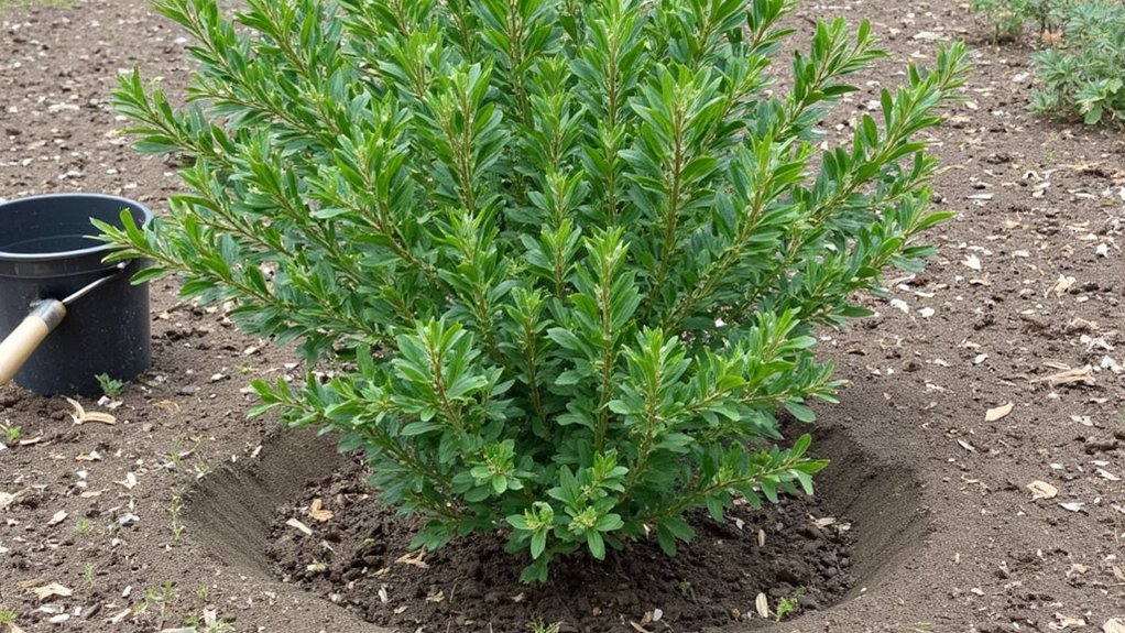 plant native shrubs properly
