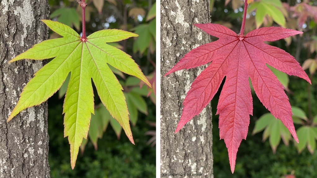 plant stress color indicators