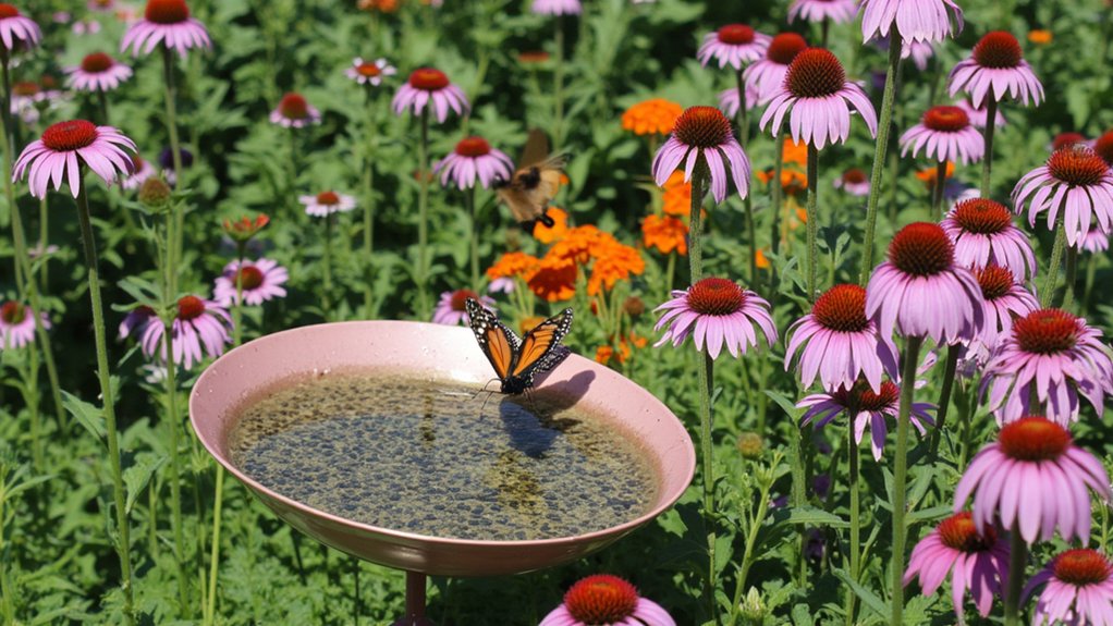 pollinator friendly garden habitats