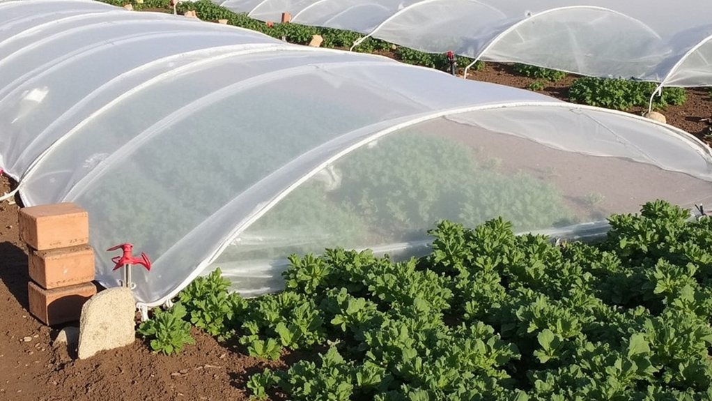 protect plants with covers